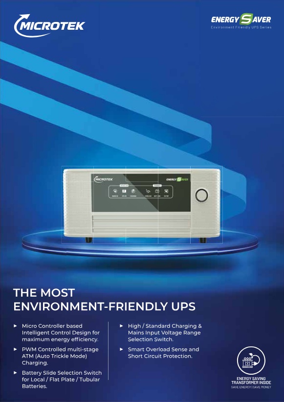 The most environment friendly UPS
